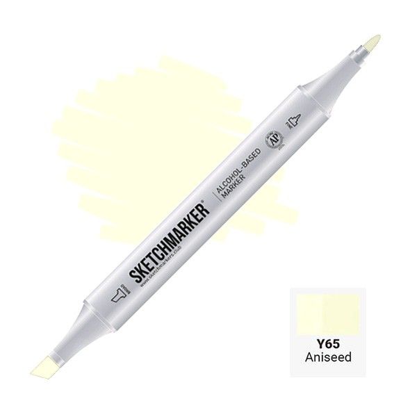 Маркер SKETCHMARKER двухсторонний на спирт.основе Y65 Анис MPSM-Y65