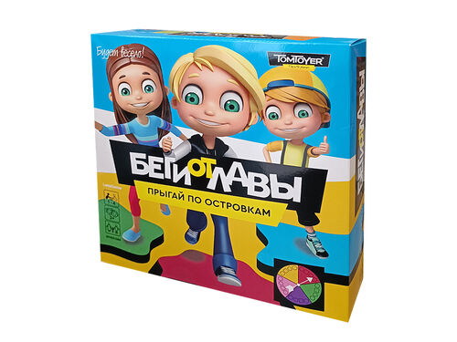 Напольная игра: TomToyer "Беги от Лавы" для детей KOR-04782