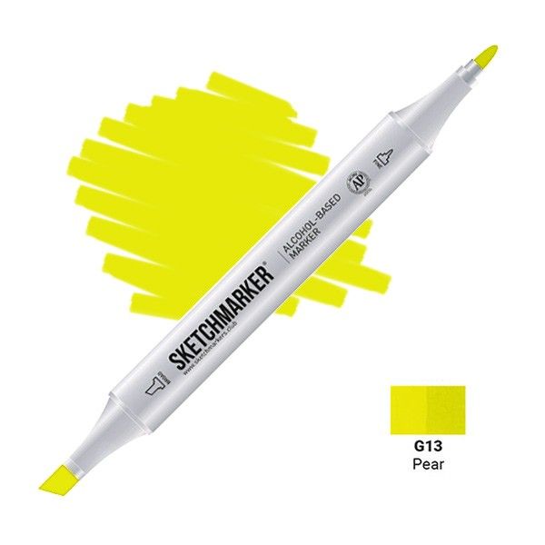 Маркер SKETCHMARKER двухсторонний на спирт.основе G13 Груша MPSM-G13