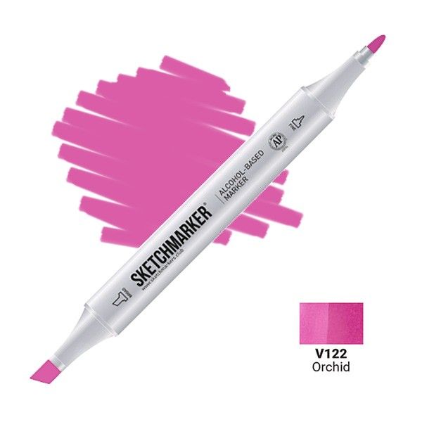 Маркер SKETCHMARKER двухсторонний на спирт.основе V122 Орхидея MPSM-V122