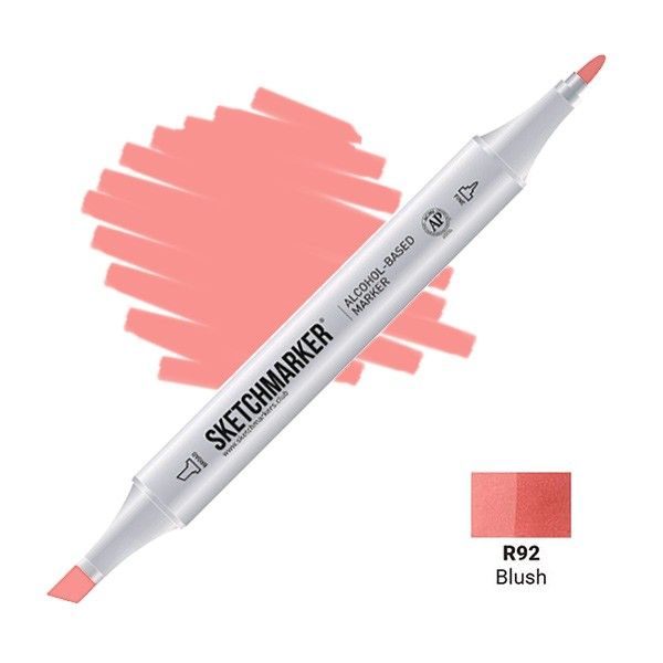 Маркер SKETCHMARKER двухсторонний на спирт.основе R92 Румянец MPSM-R92