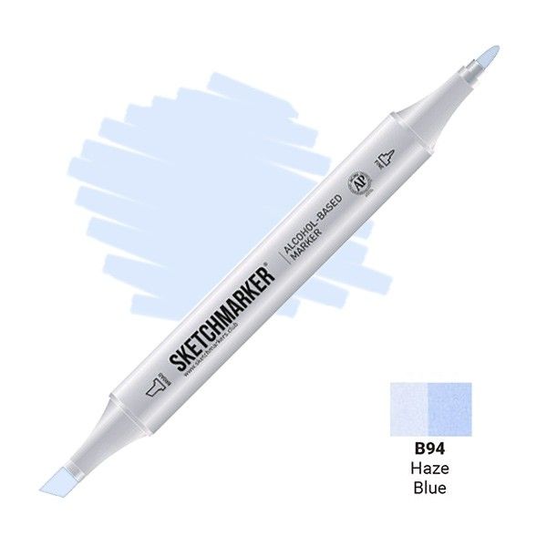 Маркер SKETCHMARKER двухсторонний на спирт.основе B94 Дымчатый голубой MPSM-B94