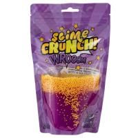 Слайм Slime "Crunch-Slime. Wroom" фиолетов. с пенопласт.шариками с ароматом фейхоа 200 г дой-пак AS-S130-27