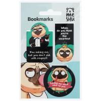 Закладки магнитные для книг 3 шт MESHU "Funny pag" RE-MS_46752