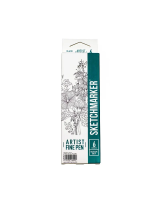 Набор капиллярных ручек SKETCHMARKER Artist fine pen Black 6 цв MPAFP-6BLCK