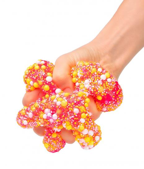 Слайм Slime "Crunch-Slime. Ssnap" с ароматом клубники 450 г AS-S130-42