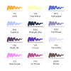 Набор маркеров SKETCHMARKER Brush Night Set 12 шт ночь + сумка органайзер MPSMB-12NIGHT
