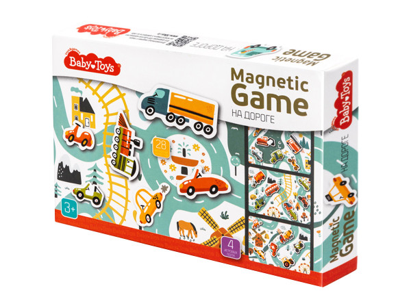 Магнитная игра Baby Toys "На дороге" KOR-05594