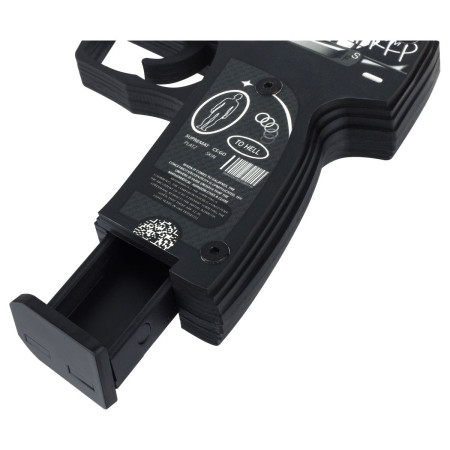 Пистолет деревянный ТРИ СОВЫ USP-S, серия легендарный "Билет в темноту" подложка ХДФ RE-ПД1ЮС001