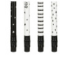 Карандаш ч/г MESHU "Black&white" HB заточенный, с печатью, с ластиком, ассорти RE-MS_47220