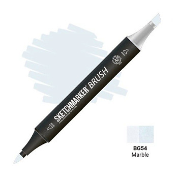 Маркер SKETCHMARKER Brush двухсторонний на спирт.основе BG54 Мрамор MPSMB-BG54