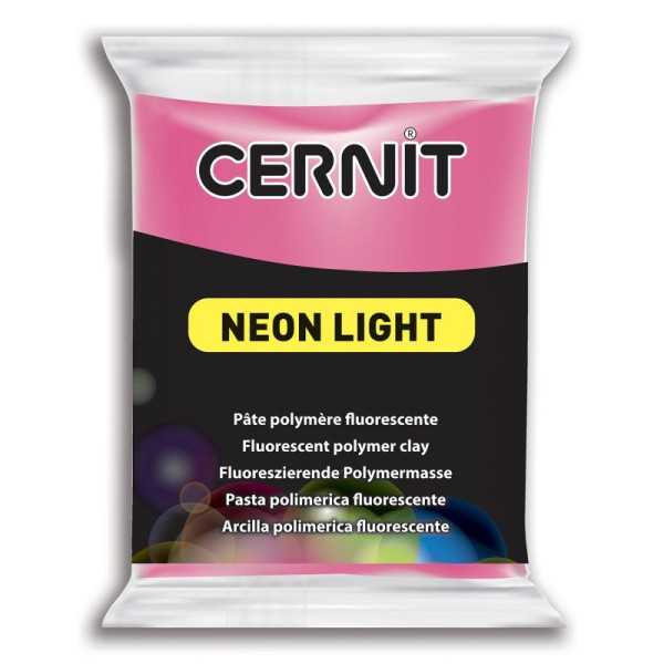 Пластика полимерная запекаемая CERNIT Neon неоновая 56 г (922 неон-розовый) RH-CE0930056922