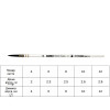 Кисть круглая KUM French Aqua синтетика №6 KUM-5144111