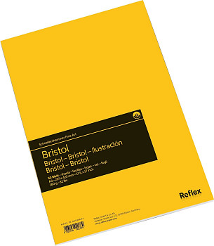 Блок для рисования REFLEX Studioline Bristol 180 г/м2 A3 50 л, гладкая, склейка RX-VF5004291