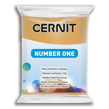 Пластика полимерная запекаемая CERNIT №1 56 г (746 желтая охра) RH-CE0900056746