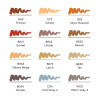 Набор маркеров SKETCHMARKER Brush Wood Set 12 шт древесные оттенки + сумка органайзер MPSMB-12WOOD