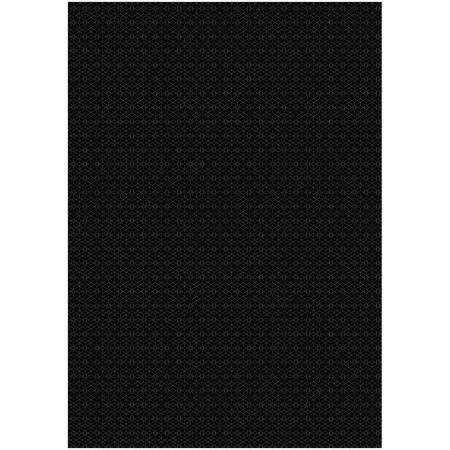 Упаковочная бумага глянцевая MESHU "Pattern on black" 1л. 70 x 100 см 80 г/м2, ассорти RE-MS_53487