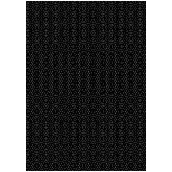 Упаковочная бумага глянцевая MESHU "Pattern on black" 1л. 70 x 100 см 80 г/м2, ассорти RE-MS_53487