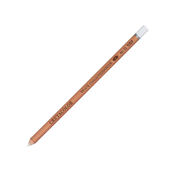 Карандаш пастельный CRETACOLOR Chalk 1 шт 2-средней твердости, белый CR46152