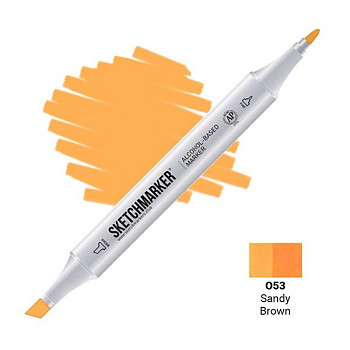 Маркер SKETCHMARKER двухсторонний на спирт.основе O53 Песок коричневый MPSM-O53