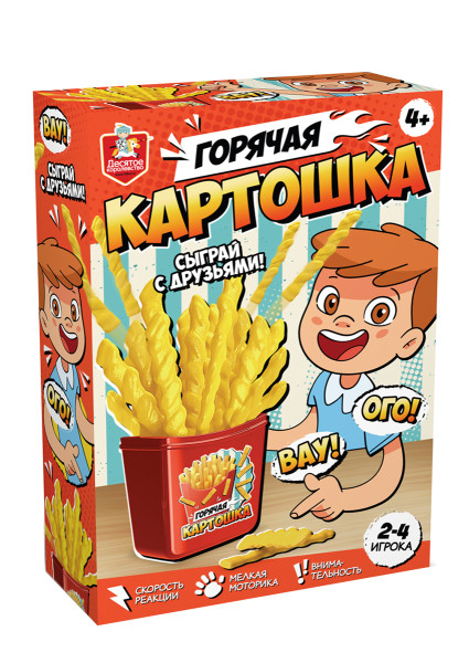 Настольная игра: Десятое Королевство Aктив time  "Горячая картошка" KOR-70013