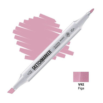Маркер SKETCHMARKER двухсторонний на спирт.основе V92 Инжир MPSM-V92