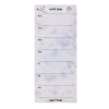Самоклеящийся блок MESHU "Color splash" 140 x 60 мм, 50л, Lilac week plan, европодвес RE-MS_87750