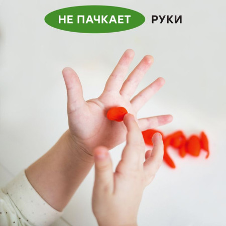 Пластилин ГАММА "Пчелка" 24 цв 360 г восковой мягкий, со стеком, картон. упаковка RE-190820201