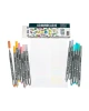 Набор капиллярных ручек SKETCHMARKER Artist fine pen Light colors 12 цв MPAFP-12LGHT