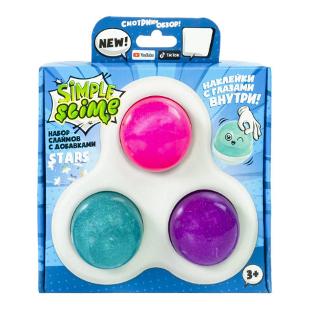 Набор слаймов Simple Slime Star 175 г AS-S130-70