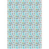 Упаковочная бумага глянцевая MESHU "Кассеты" 1л. 70 x 100 см 80 г/м2 RE-MS_53467