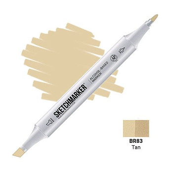 Маркер SKETCHMARKER двухсторонний на спирт.основе BR83 Смуглый MPSM-BR83