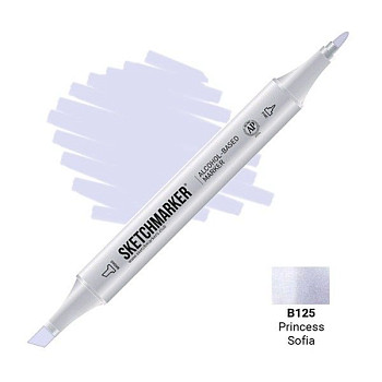 Маркер SKETCHMARKER двухсторонний на спирт.основе B125 Принцеса София MPSM-B125