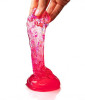 Слайм Slime "Clear-slime "Ягодка" с ароматом вишни 250 г AS-S130-34