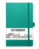 Блокнот для зарисовок SKETCHMARKER 140 г/м2 13 x 21 см 80 л, твердая обложка, Изумрудный MP2314603SM
