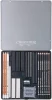 Набор для рисунков и эскизов CRETACOLOR Black&White Box 25 предметов, мет.пенал CR40026