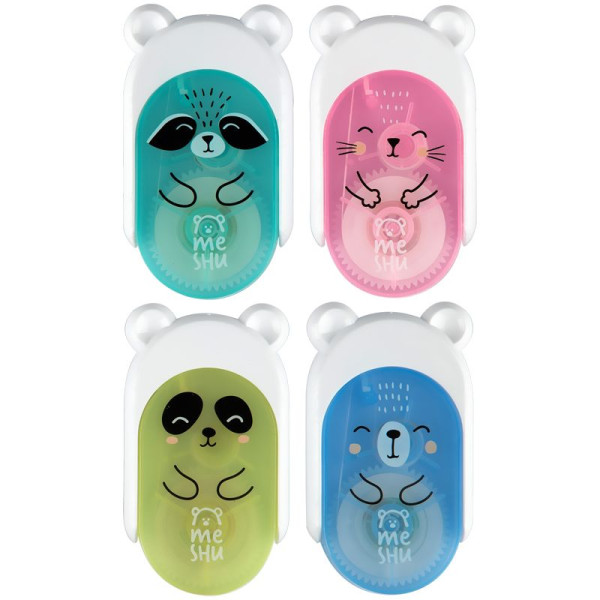 Корректирующая лента MESHU "Cutes", 5мм*12м, ПВХ-бокс, европодвес RE-MS_56740