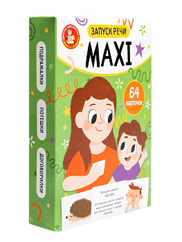 Обучающая игра "Запуск речи. MAXI" 64 карточки KOR-05325