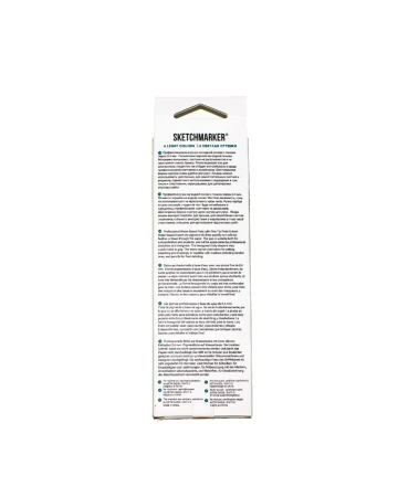 Набор капиллярных ручек SKETCHMARKER Artist fine pen Light Colors 6 цв MPAFP-6LGHT