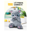 Набор для росписи из гипса ТРИ СОВЫ "Котенок" высота фигурки 8.5 см, краски, кисть RE-НР_47807