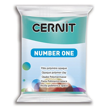 Пластика полимерная запекаемая CERNIT №1 56 г (676 бирюзовый) RH-CE0900056676