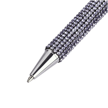 Ручка шариковая MESHU "Lilac diamond" синяя, 1.0 мм RE-MS_65984