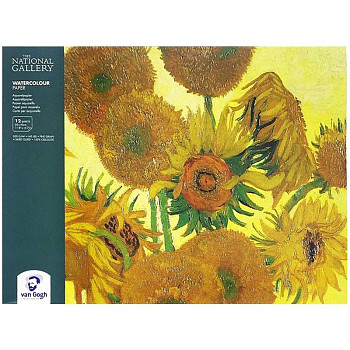 Блок для акварели VAN GOGH National Gallery 300 г/м2 30 x 40 см 12 л, склейка по 4 сторонам MP93973040