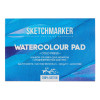 Альбом-склейка для акварели SKETCHMARKER 300 г/м2 12.5 x 18 см 10 л, хлопок, среднезернистая MP1218300CSM