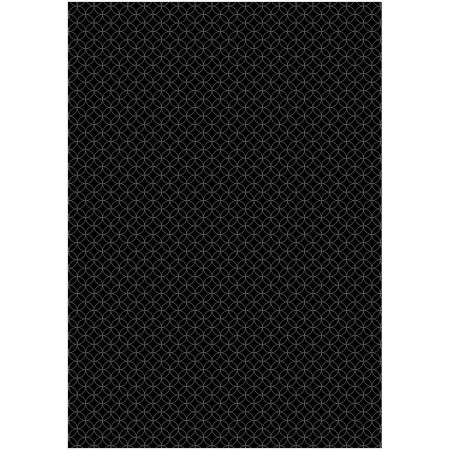 Упаковочная бумага глянцевая MESHU "Pattern on black" 1л. 70 x 100 см 80 г/м2, ассорти RE-MS_53487