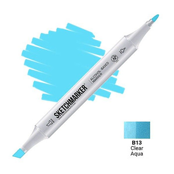 Маркер SKETCHMARKER двухсторонний на спирт.основе B13 Прозрачная вода MPSM-B13