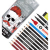 Набор для скетчинга CRETACOLOR Tattoo 14 предметов, мет.упаковка CR40083
