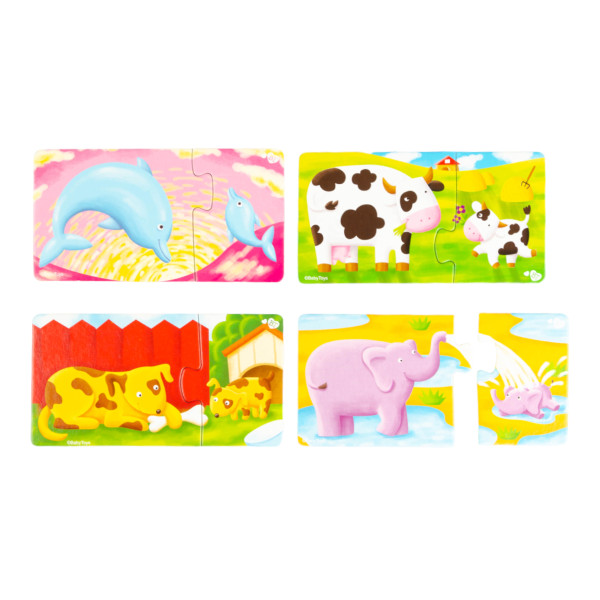 Пазл Baby Toys 20 maxi "Чей малыш?" KOR-02514
