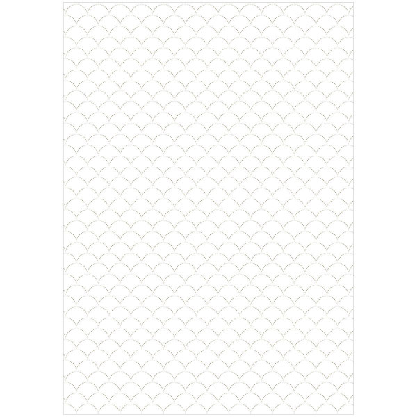 Упаковочная бумага глянцевая MESHU "Pattern on white" 1л. 70 x 100 см 80 г/м2 ассорти RE-MS_53492