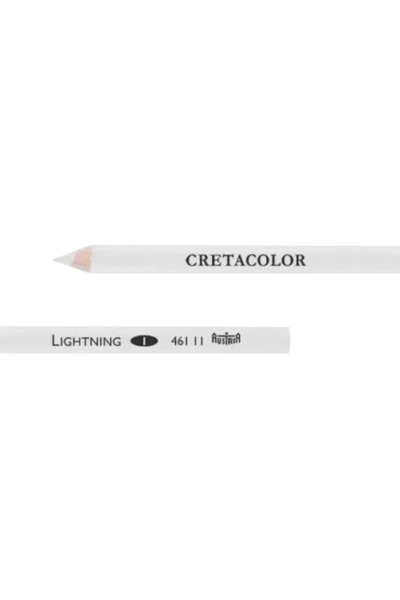 Карандаш художественный CRETACOLOR 1 шт "Молния" белый CR46111